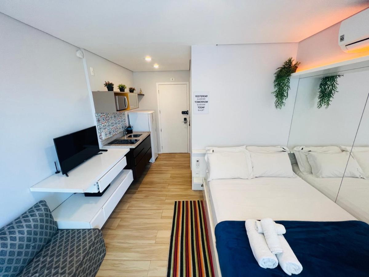 Moderno Apto Com Piscina Rua Augusta E Frei Caneca サンパウロ エクステリア 写真